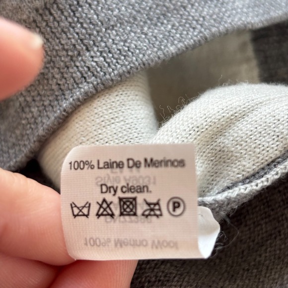 J Crew Women Sweater XS Merino Wool Preppy Nordic Print Outdoor Western 18891x - Picture 8 of 9